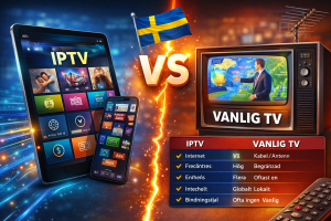 iptv vs vanlig tv sverige