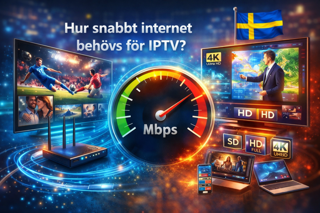 internet hastighet iptv