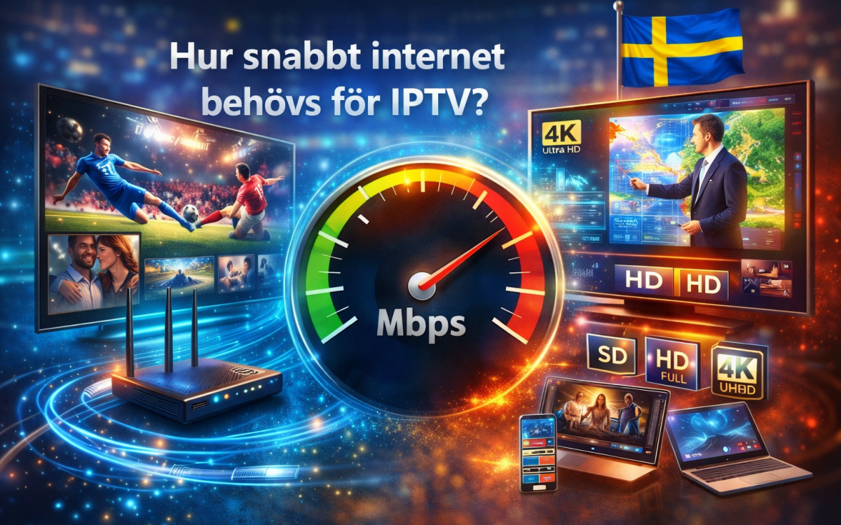 internet hastighet iptv