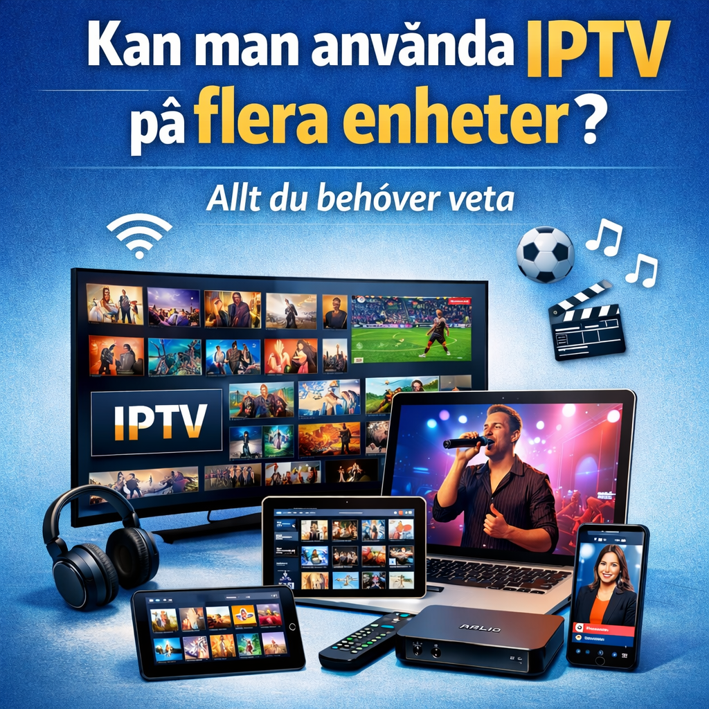 Steg för steg hur man kan börja med iptv