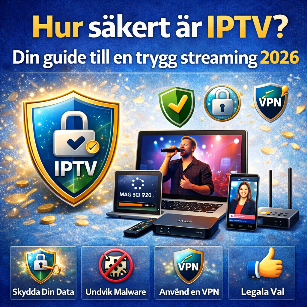 Använda VPN för att förbättra iptv säkerhet